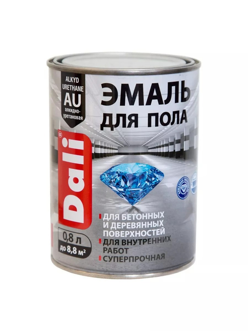 Эмаль д/пола  DALI  RAL 7032  бежевый  0,8л (Рогнеда)