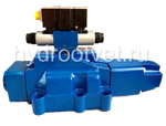 4WRZE32W6-520-7X/6EG24ETK31/A1D3M - Пропорциональный распределитель Ду32 со встроенным усилителем (OBE), номинальный расход 520 л/мин, схема W6-, каналы управления ET - X и Y - внутренние, сигнал управления ± 10 В