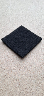 Фильтр для вентилятора угольный 80х80 (совм. HG2, HG3, HG4, HG4 DUO, HG6, HG6 DUO)