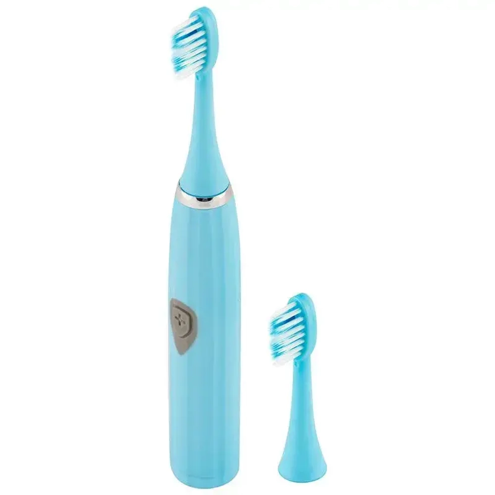 Зубная щётка HomeStar HS-6004 с доп. насадкой, голубая