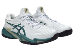 Мужские кроссовки теннисные Asics Court FF 3 - white/foggy teal