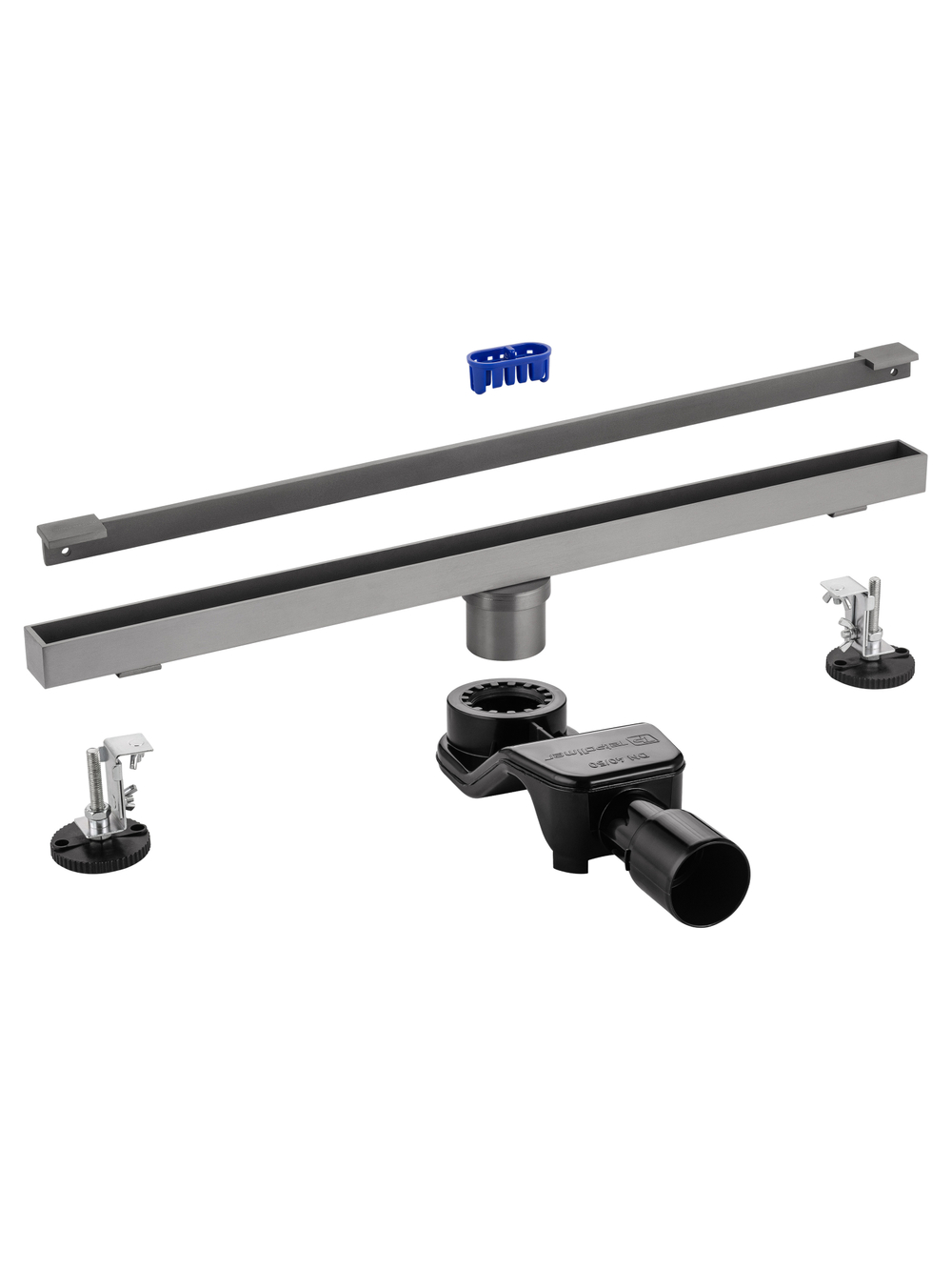 Душевой трап 60 см WONZON & WOGHAND, Темный графит (WW-65406T-GM)