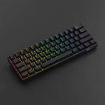 AKKO 3061S HE  Black Shine-through USB Cable RGB Non Hot Swap  Akko Cream Yellow Magnetic Switch,OEM profile keycap