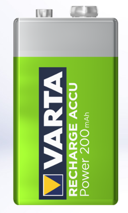 Элемент питания Varta 9V 200mA Recharge ACCU Power