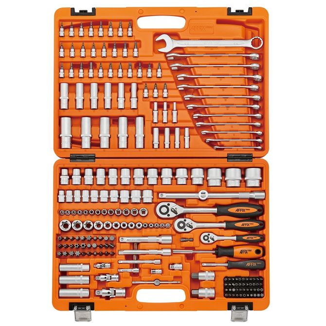 AFFIX (AF01215C) Набор инструментов универсальный, 216 предметов