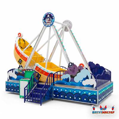 Аттракцион викинг «Северный ветер», 10 мест, 5×4×3,3 м