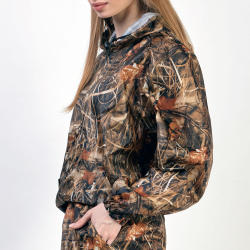 Костюм для активного отдыха Prival Ветровлагозащитный, женский, кмф Осока