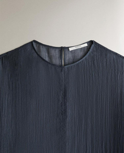 ZARA HOME СТРУЯЩЕЕСЯ ПЛЯЖНОЕ ПЛАТЬЕ, СИНИЙ