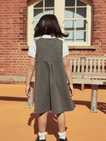 Сарафан школьный для девочки Next 366-661, Серый