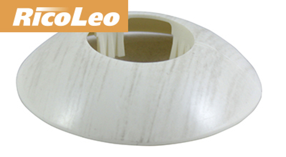 Розетта напольная ПВХ ГРЕЙС d20 2шт/уп 174 Береза