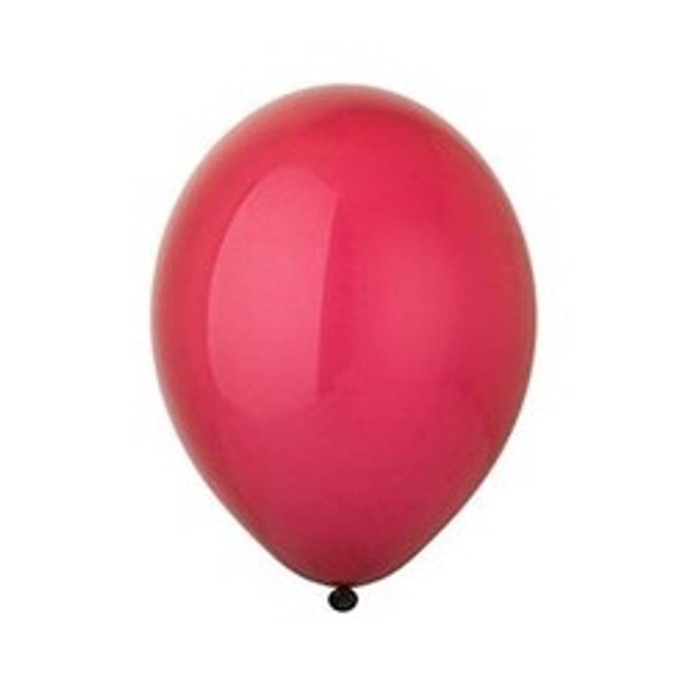 Шар (14"/36 см) Кристалл Кристалл Экстра Burgundy 50 шт.