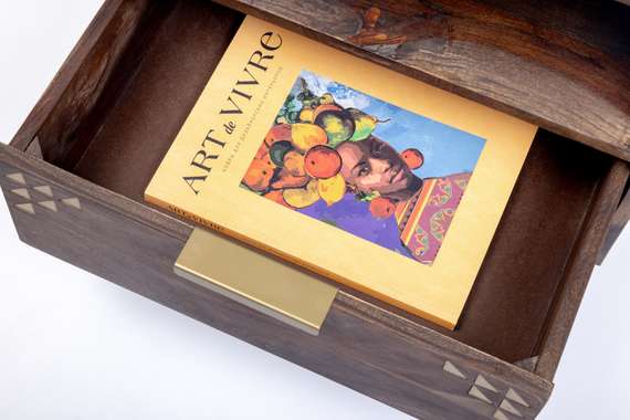 Прикроватная тумба Triangle, индийский палисандр