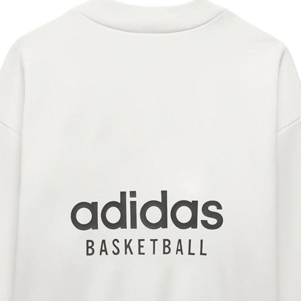 Толстовка Adidas originals Adidas Basketball: Chapter 1 Sweat Crew Cloudwhit, IA3436