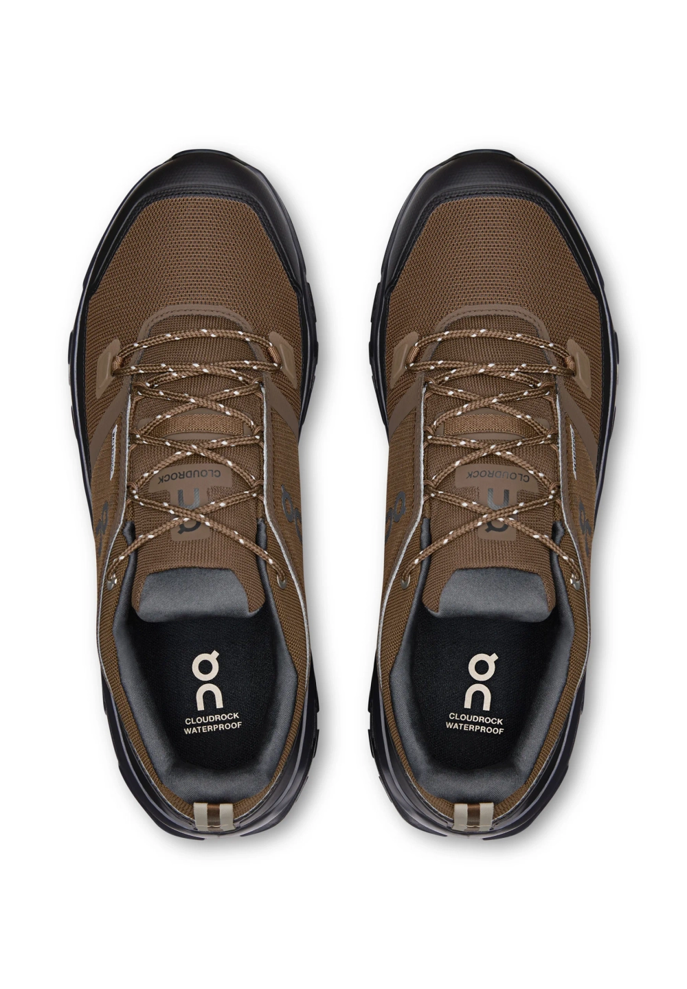 Кроссовки On Cloudrock Low Waterproof earth black