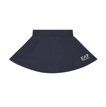 Теннисная юбка для девочки EA7 Girl Tennis Pro Classis - total eclipse