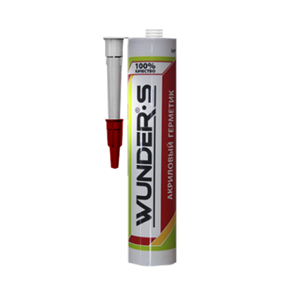 Акриловый Герметик Белый WUNDER-S 300 Мл