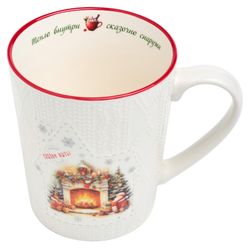 КРУЖКА LEFARD "ТЕПЛО ВНУТРИ , СКАЗОЧНО СНАРУЖИ" 400МЛ