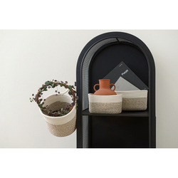 Корзина для хранения Bergenson Bjorn Filis 20х15х11см кремовая/светло-бежевая