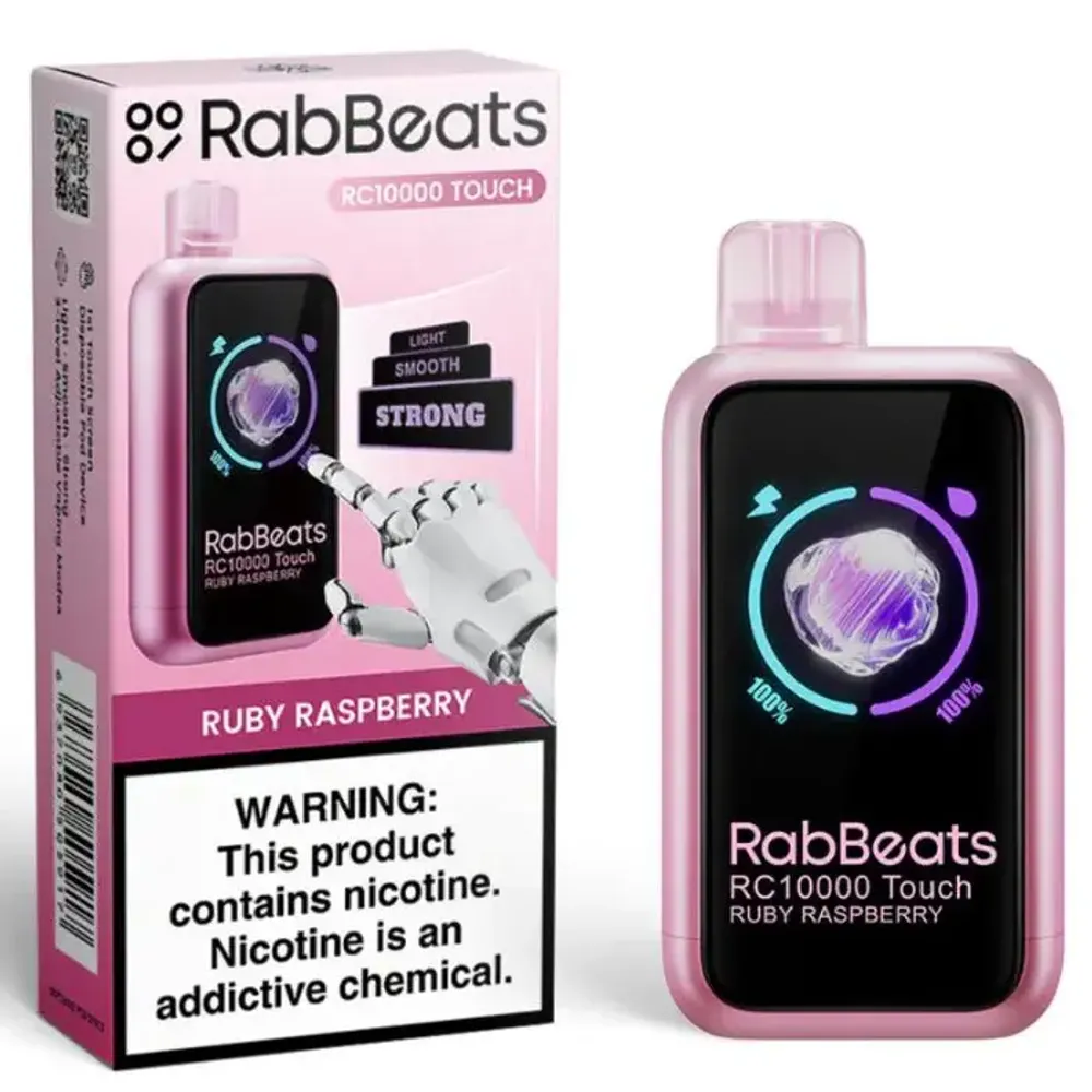 ELF BAR RabBeats RC10000 Touch - Ruby Raspberry (5% nic)