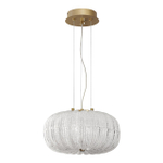 7720/24L PIKO LED SN 570 Светильник металл/стекло/прозрачный/золотой LED 24Вт 3000-6500K D300 IP20 пульт ДУ ANGELO