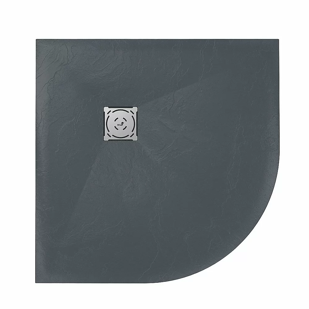 Душевой поддон RGW ST/R-G Stone Tray 16153100-02 100x100 графит