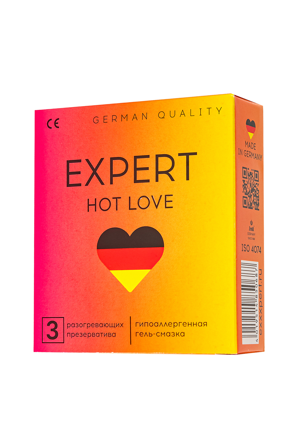 Презервативы Expert Hot Love с разогревающим эффектом №3