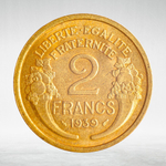 France, 2 Francs 1939, XF