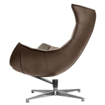 Кресло Bradex Home LOBSTER CHAIR латте искусственная замша, коричневый