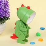 Настольная лампа «Sweet - Динозаврик» LED 5,1*3,6*9,8 см, батарейки AG3 0.2W, Зеленый