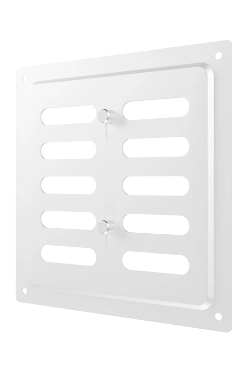 Решетка 1515MER метал. регулир. White