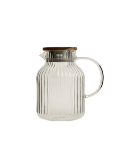 Zara Home кувшин из боросиликатного стекла, цвет прозрачный, 17.8 см
