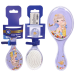 Расческа массажная детская «ФРАТТИ БУМ», малышка Элис, форма овал, 14*5,5см (блистер Ультрамарин)