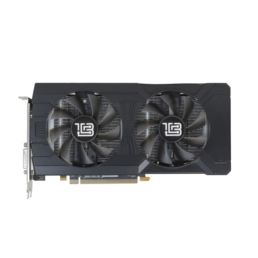 Видеокарта BaseTech AMD Radeon RX 580 [REFURBISHED], 8Гб GDDR5, 256 бит, Bulk, PCIe3.0, 2xFAN, 2-SLOT, 150Вт, HDMI, DVI, DP (BT-RX580-V1)