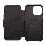 Кожаный чехол-книжка MagSafe Vaja Folio Floater V-Mag для iPhone 16 Pro Max Чехол ручной работы из натуральной патагонской кожи «флотер» с магнитной застёжкой