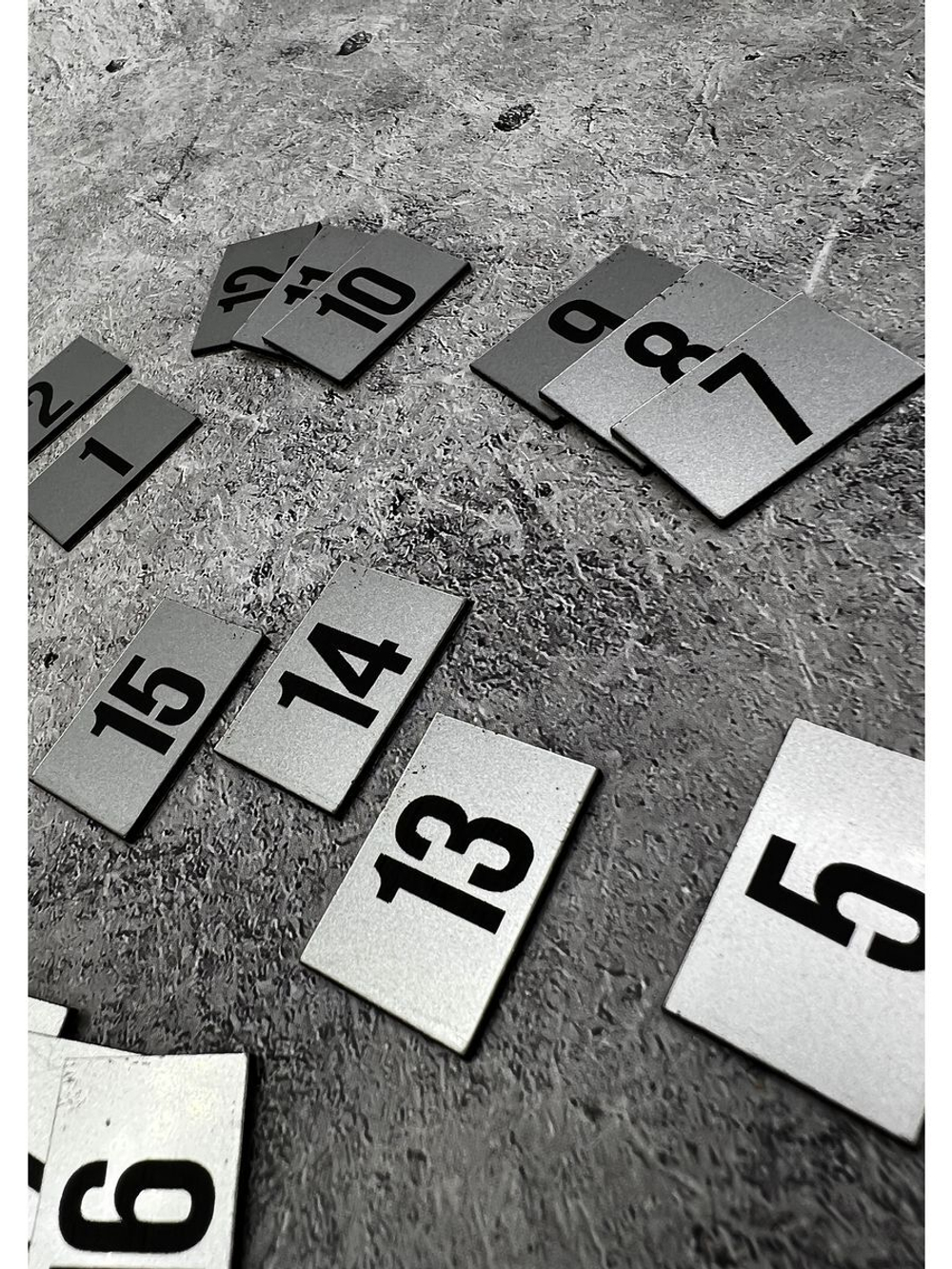 Нумерация гардеробная 401-500