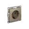 Розетка 1-м СП AtlasDesign 16А IP20 с заземл. механизм шампань SE ATN000543