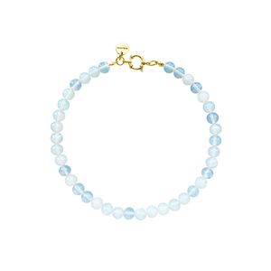 Колье Moon из бусин камня