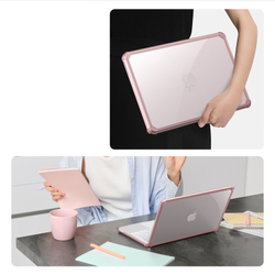 Чехол розовый для ноутбука MacBook Neo 13 (с 2026-), серии LCGM Series Protective от Dux Ducis