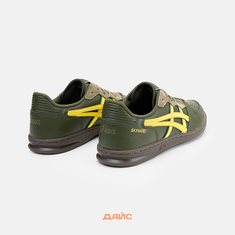 Кроссовки Asics Skyhand OG "Olive Canvas Thai Chi Yellow"
