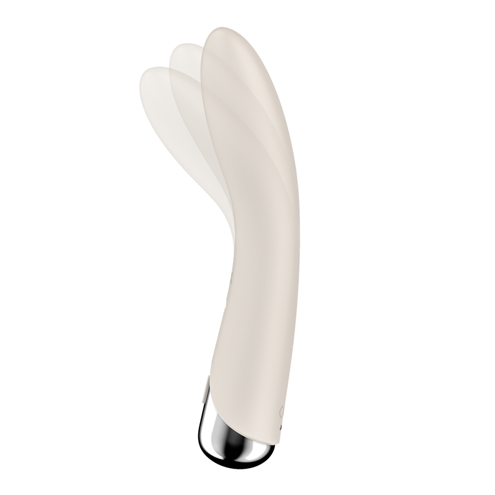 Вращающийся вибратор Satisfyer Spinning Vibe 1, бежевый