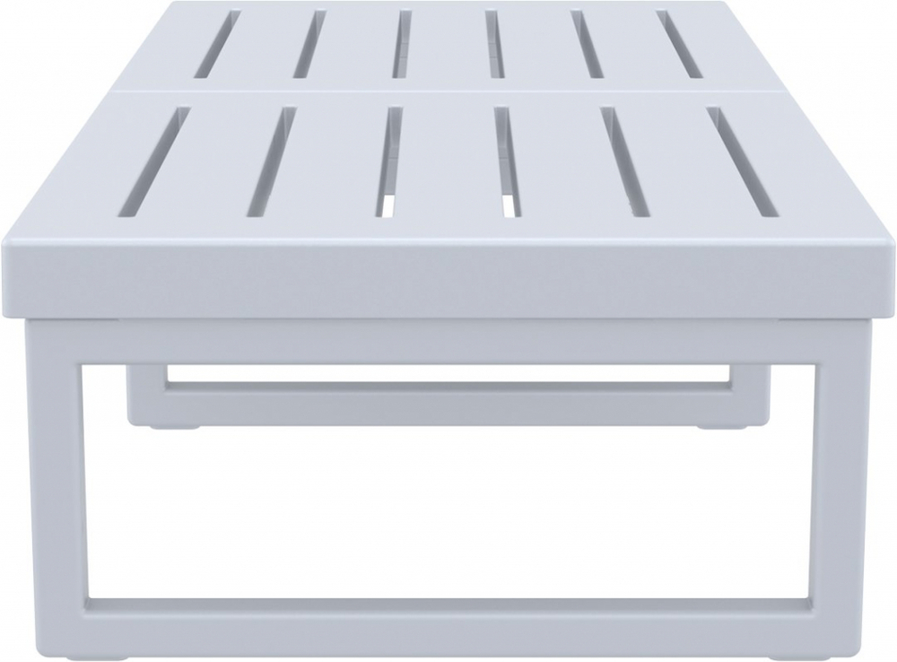 Комплект пластиковой мебели Siesta Contract Mykonos XL, серебристый, бежевый