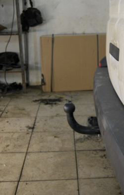 Фаркоп для Volkswagen Transporter/Caravelle/Multivan T5,6 2003-2024. Тип шара: A. Нагрузки: 2800/120 кг, VW 36