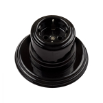 Рамка 1 постовая, керамика, цвет черный BF2-610-03