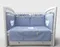 Набор в кровать для новорожденных Lollycottons Deni, Голубой