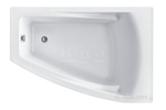 Акриловая ванна Roca Hall Angular 150х100 асимметричная правая белая ZRU9302865