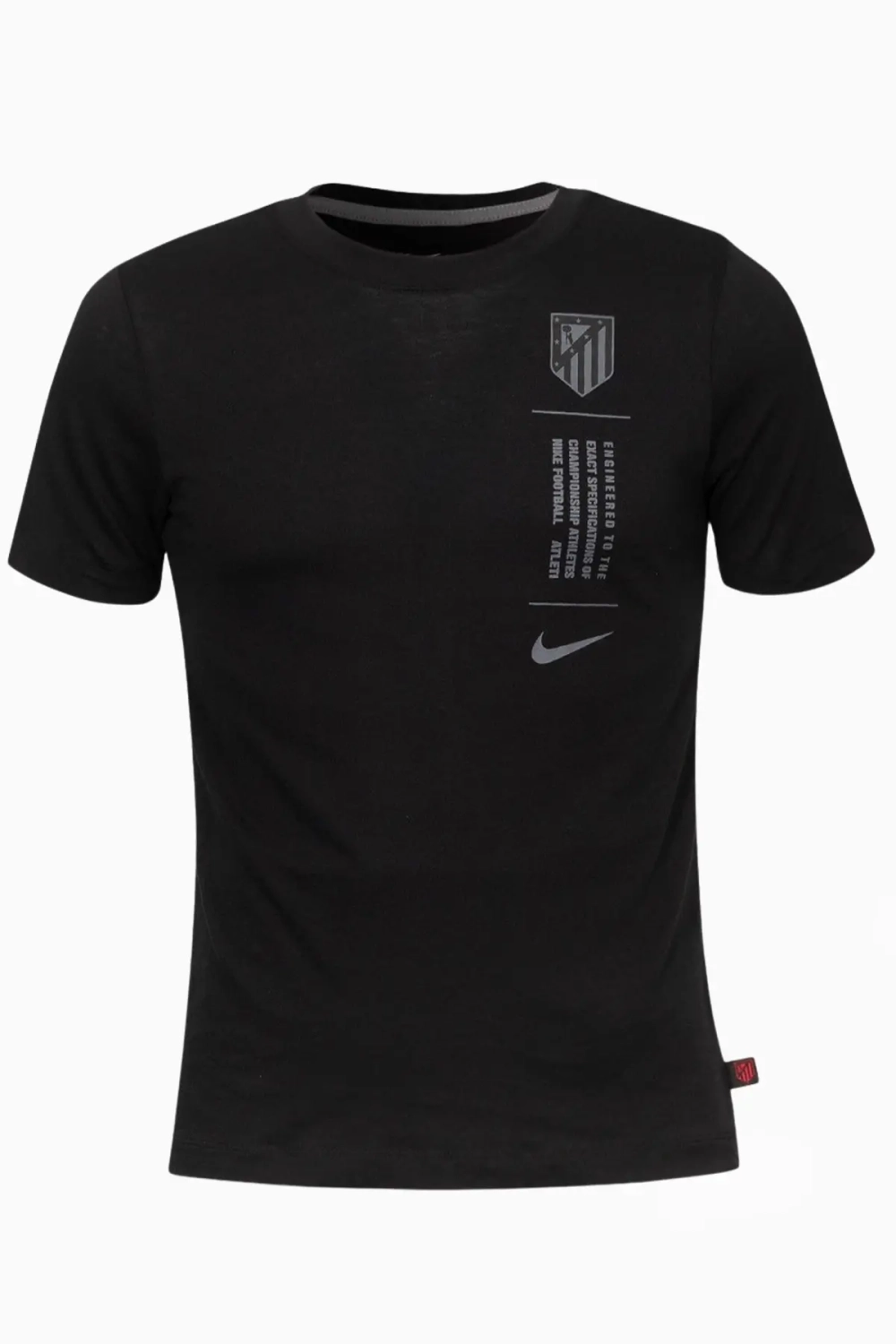 Футболка Nike Atlético Madrid 25/26 Tee Junior - черный