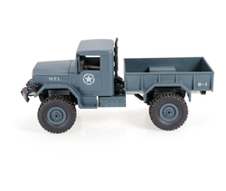 Радиоуправляемая машина WPL военный грузовик (серый) 4WD 2.4G 1/16 KIT