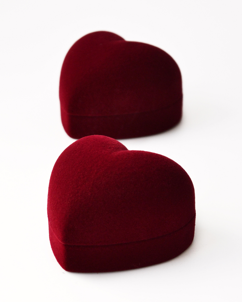 Средний футляр-сердце серии «Романтика» для украшений