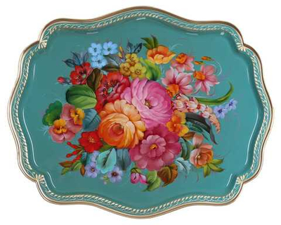 Zhostovo metal tray A20D18052672
