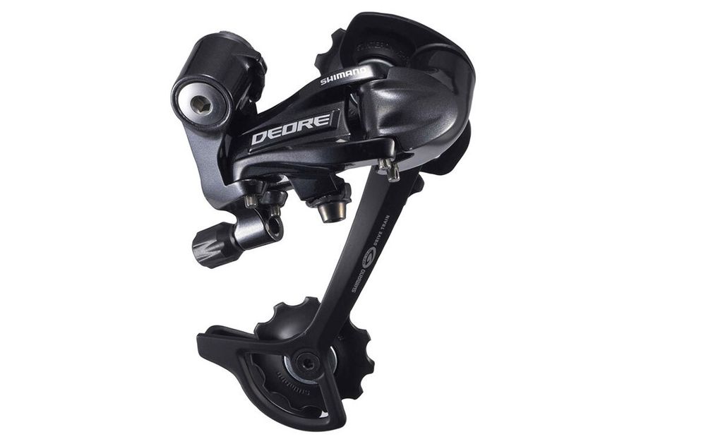 Переключатель задний Shimano Deore, M591, SGS, 9 скоростей, черный OEM